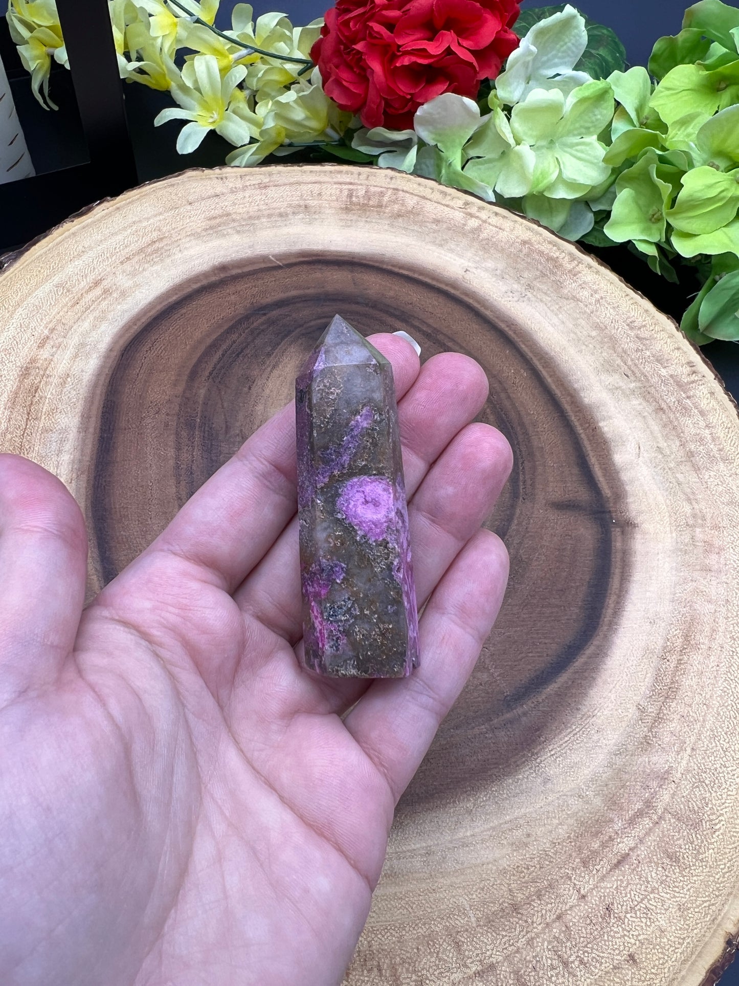 SALROSE AKA COBALTO CALCITE POINT