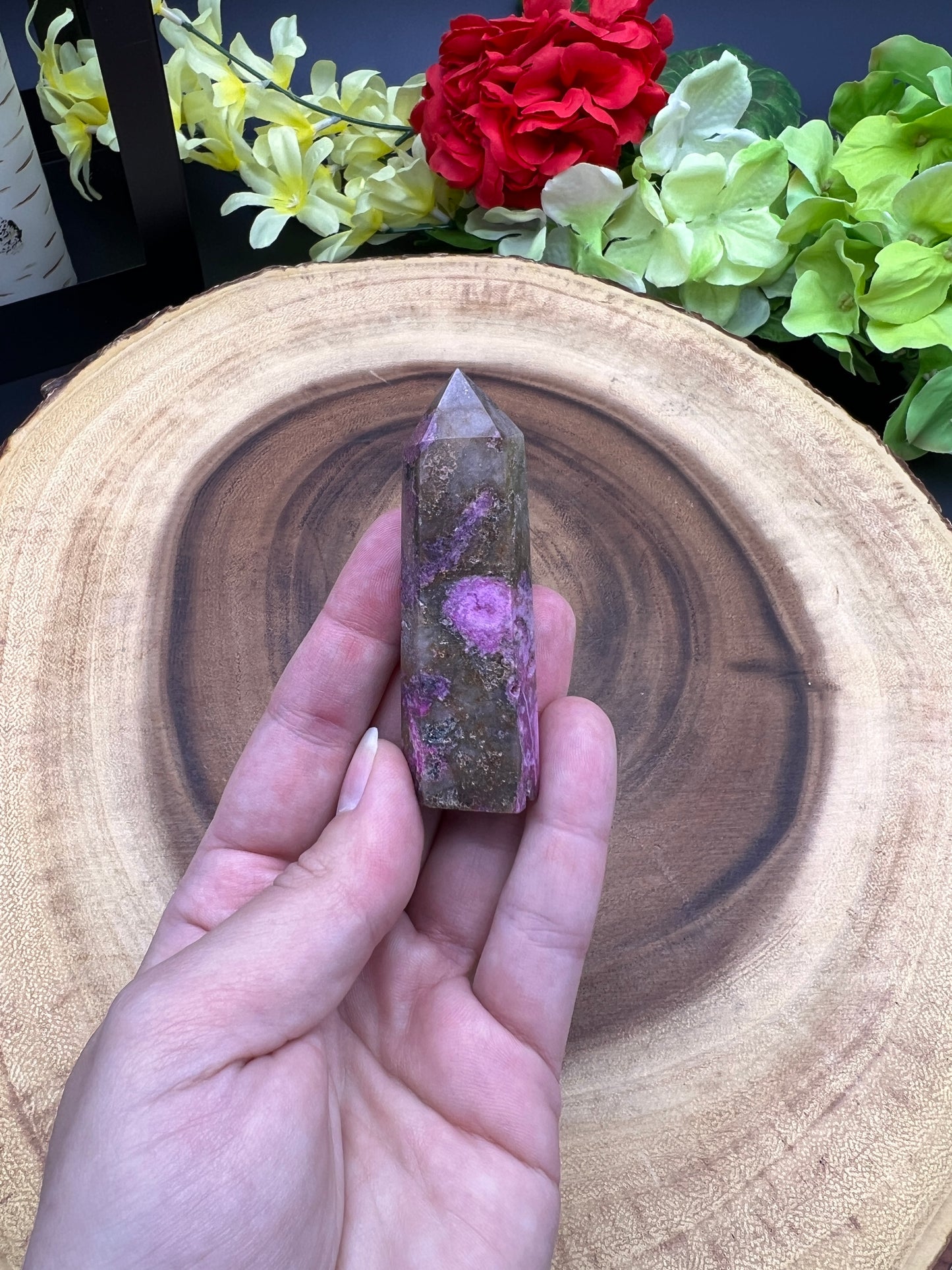 SALROSE AKA COBALTO CALCITE POINT