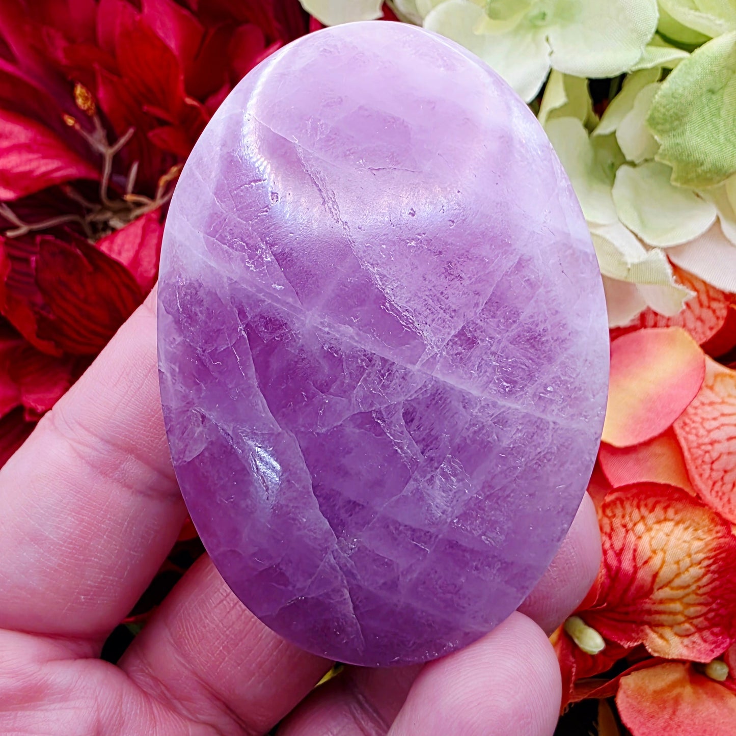 XL Ultra High-Grade Kunzite Palmstone