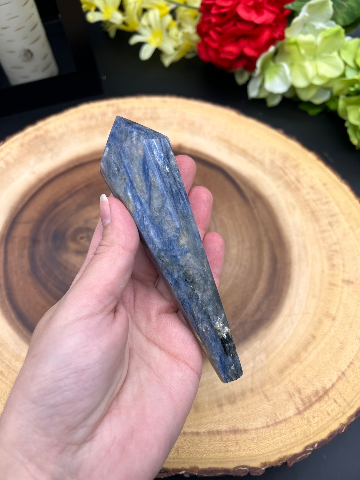 "A" GRADE BLUE KYANITE SCEPTER