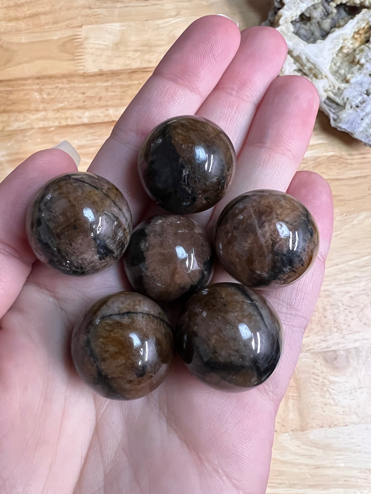 CHIASTOLITE SPHERE