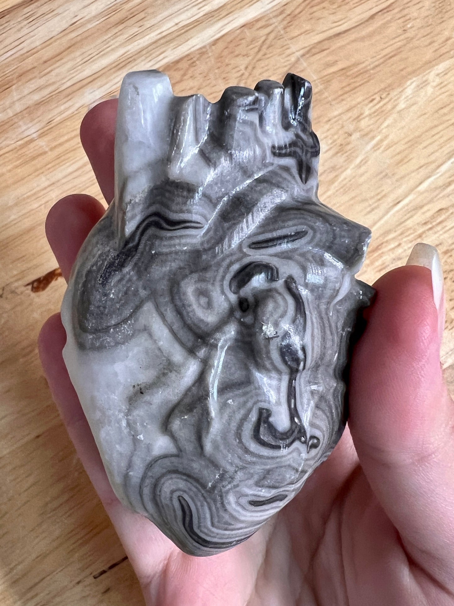 PICASSO JASPER ANATOMICAL HEART