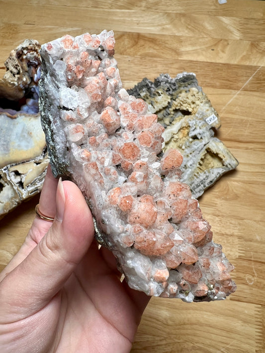 DOLOMITE AND CALICO PYRITE CLUSTER
