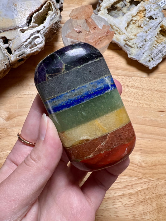 7 CHAKRA SOAPSTONE