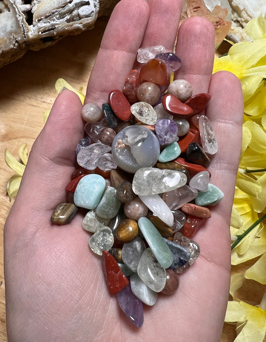 1LB BAG OF MISC. CHIP STONES